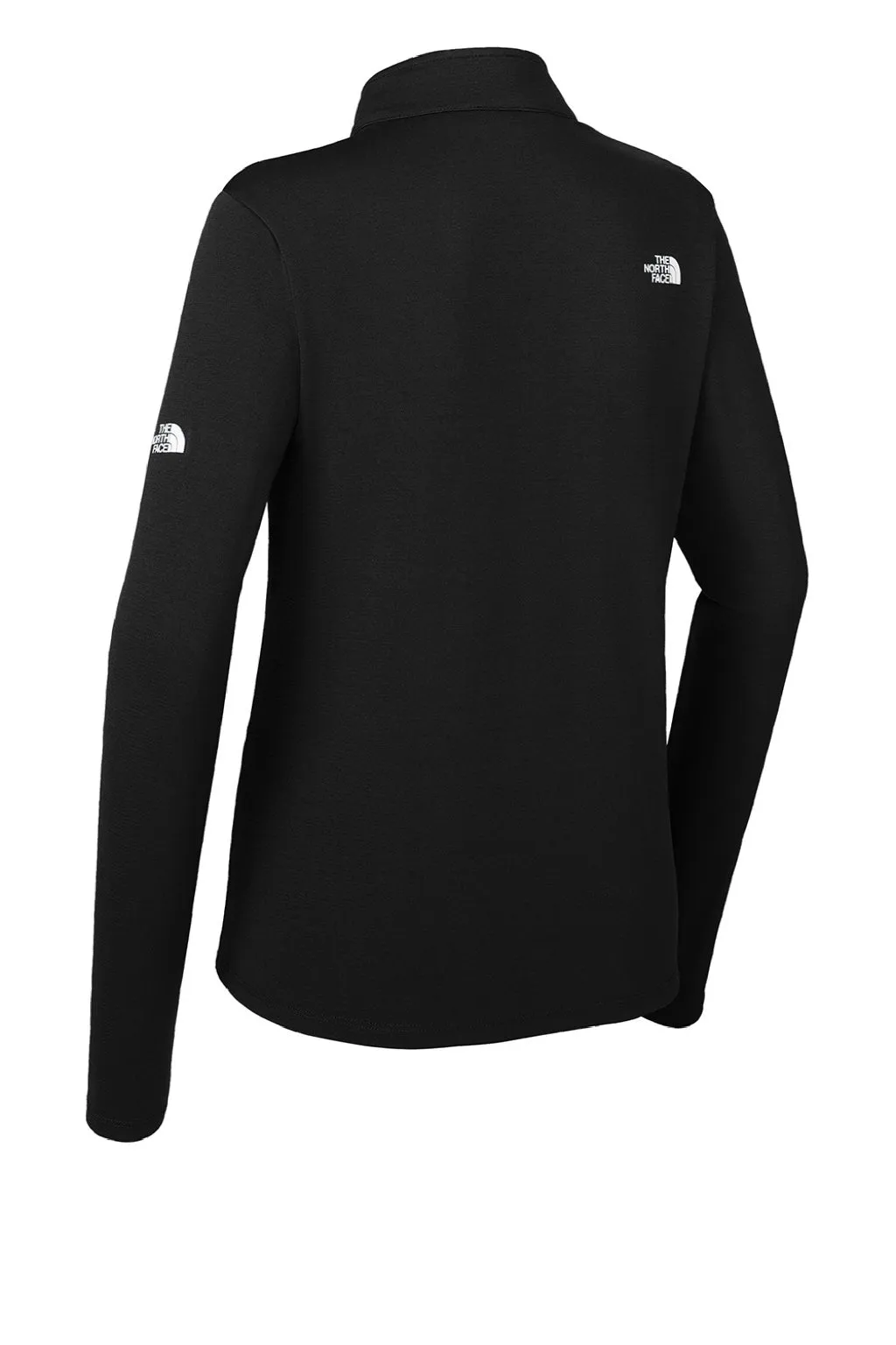 The North Face Womens Ambition Moisture Wicking 1/4 Zip Sweatshirt - Black Clothing The-North-Face