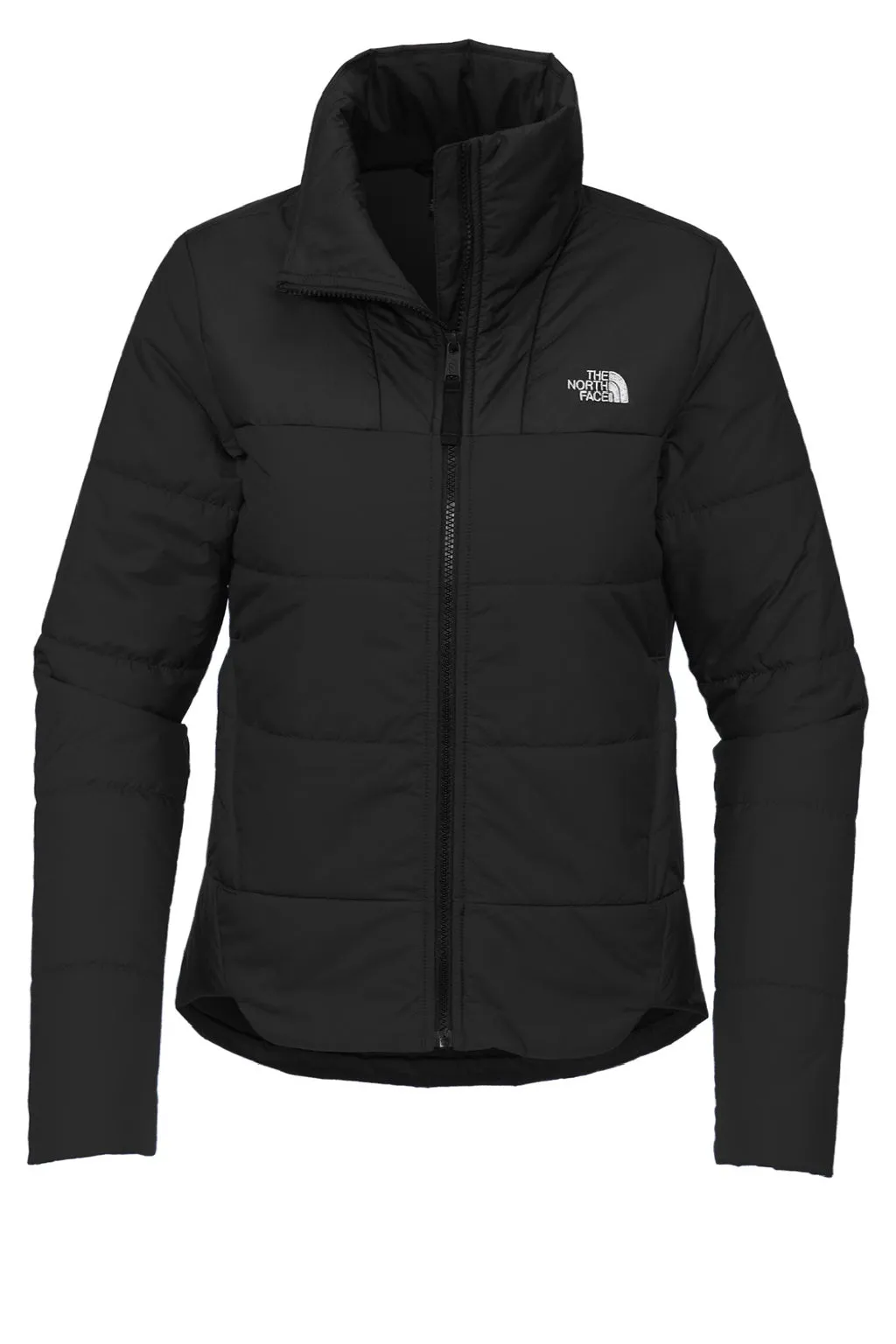 The North Face Womens Everyday Water Resistant Insulated Full Zip Jacket - Black Clothing The-North-Face