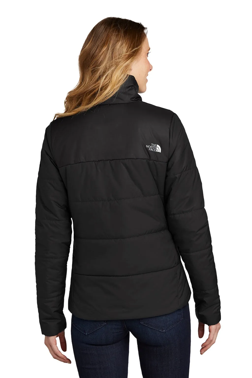 The North Face Womens Everyday Water Resistant Insulated Full Zip Jacket - Black Clothing The-North-Face