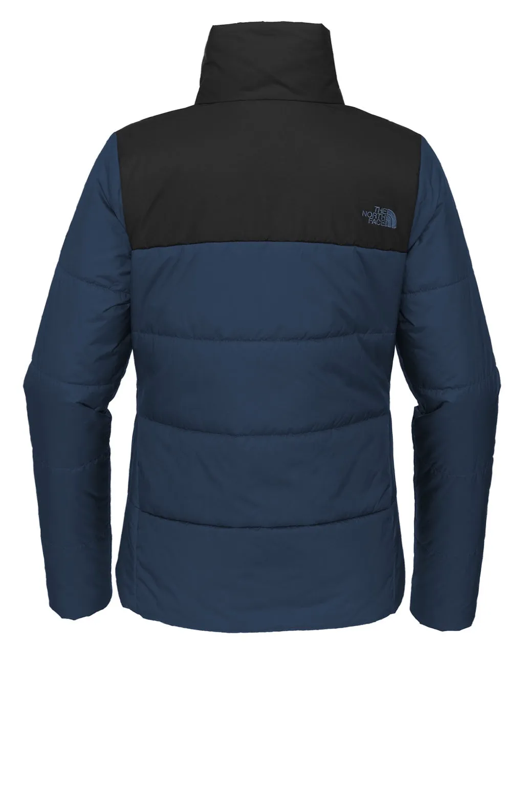 The North Face Womens Everyday Water Resistant Insulated Full Zip Jacket - Shady Blue Clothing The-North-Face