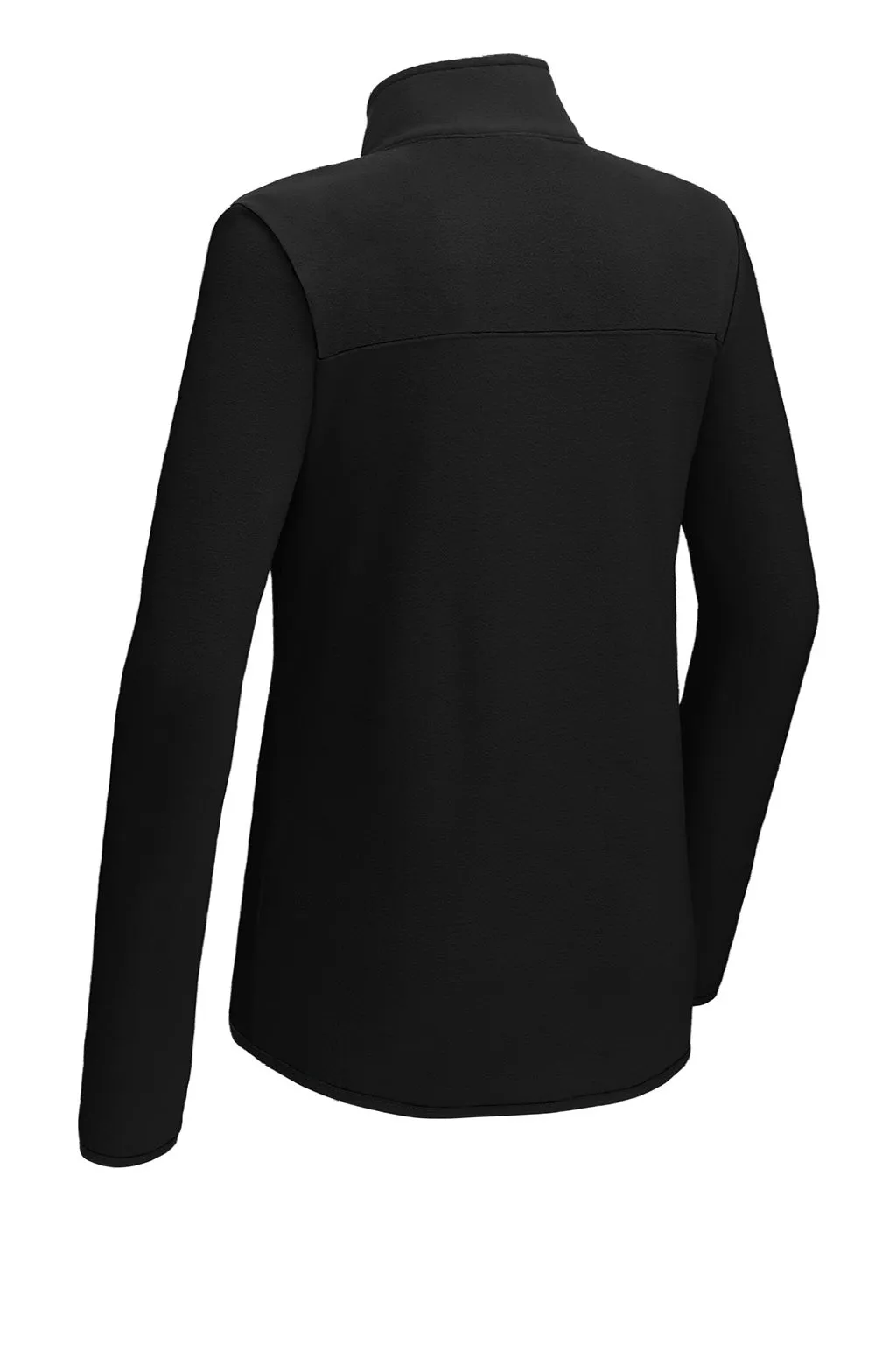 The North Face Womens Glacier Fleece 1/4 Zip Jacket - Black Clothing The-North-Face