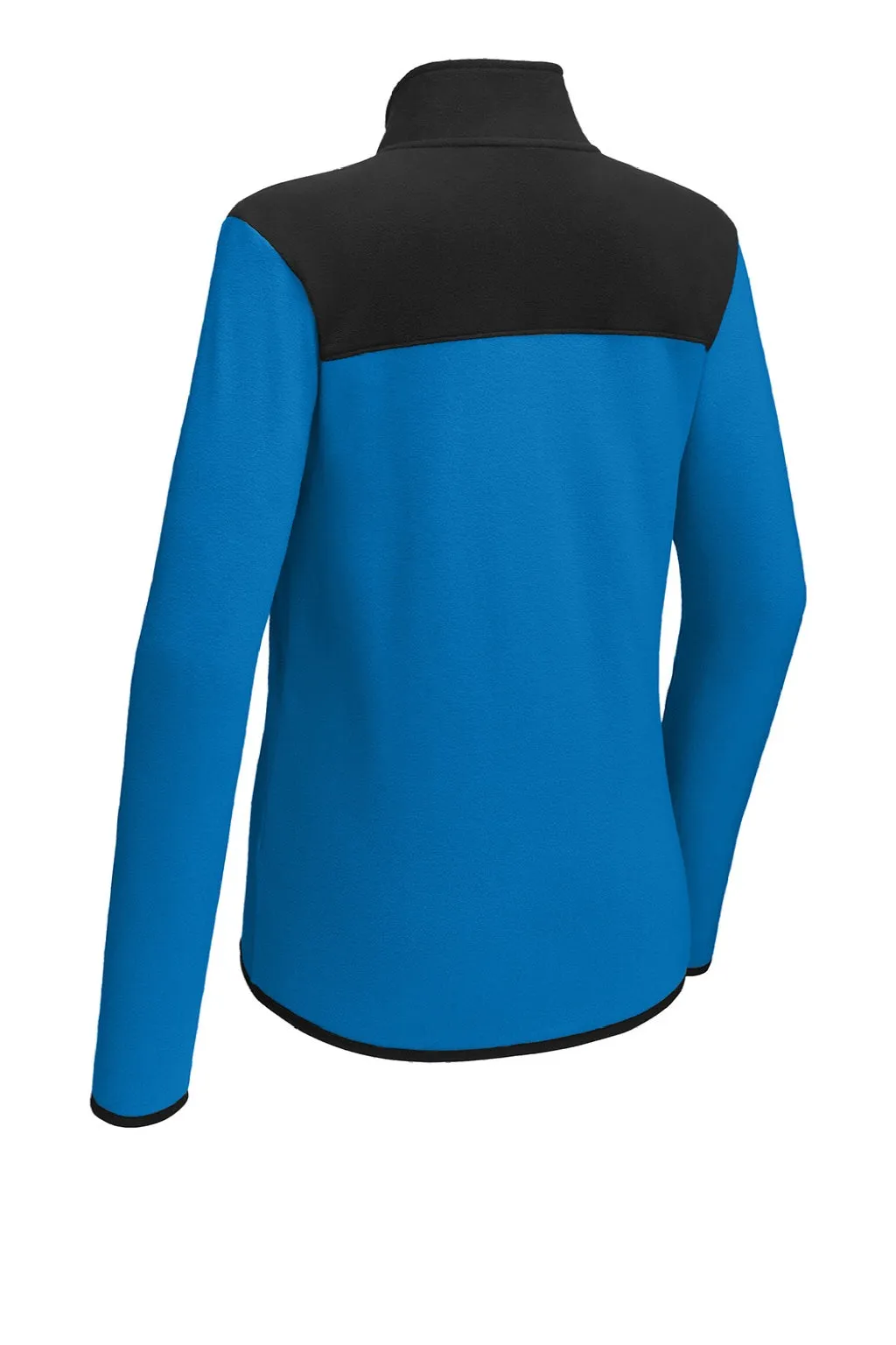 The North Face Womens Glacier Fleece Full Zip Jacket - Hero Blue/Black Clothing The-North-Face