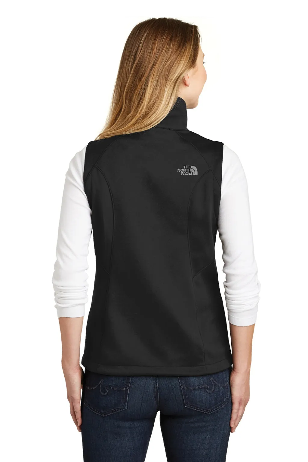 The North Face Womens Ridgeline Wind & Water Resistant Full Zip Vest - Black Clothing The-North-Face