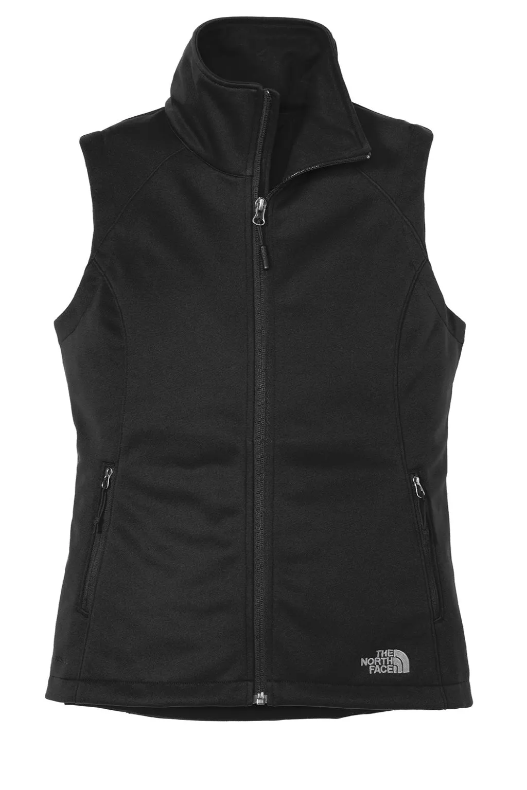 The North Face Womens Ridgeline Wind & Water Resistant Full Zip Vest - Black Clothing The-North-Face