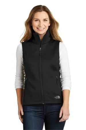 The North Face Womens Ridgeline Wind & Water Resistant Full Zip Vest - Black Clothing The-North-Face