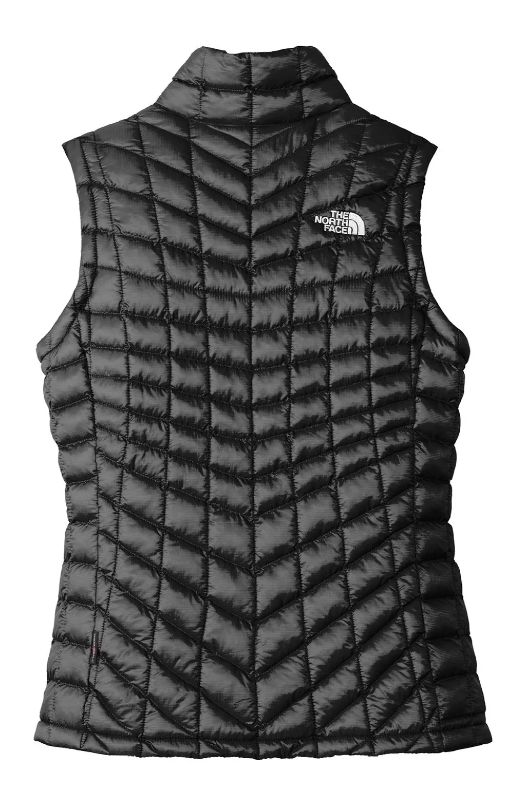 The North Face Womens ThermoBall Trekker Water Resistant Full Zip Vest - Black Clothing The-North-Face