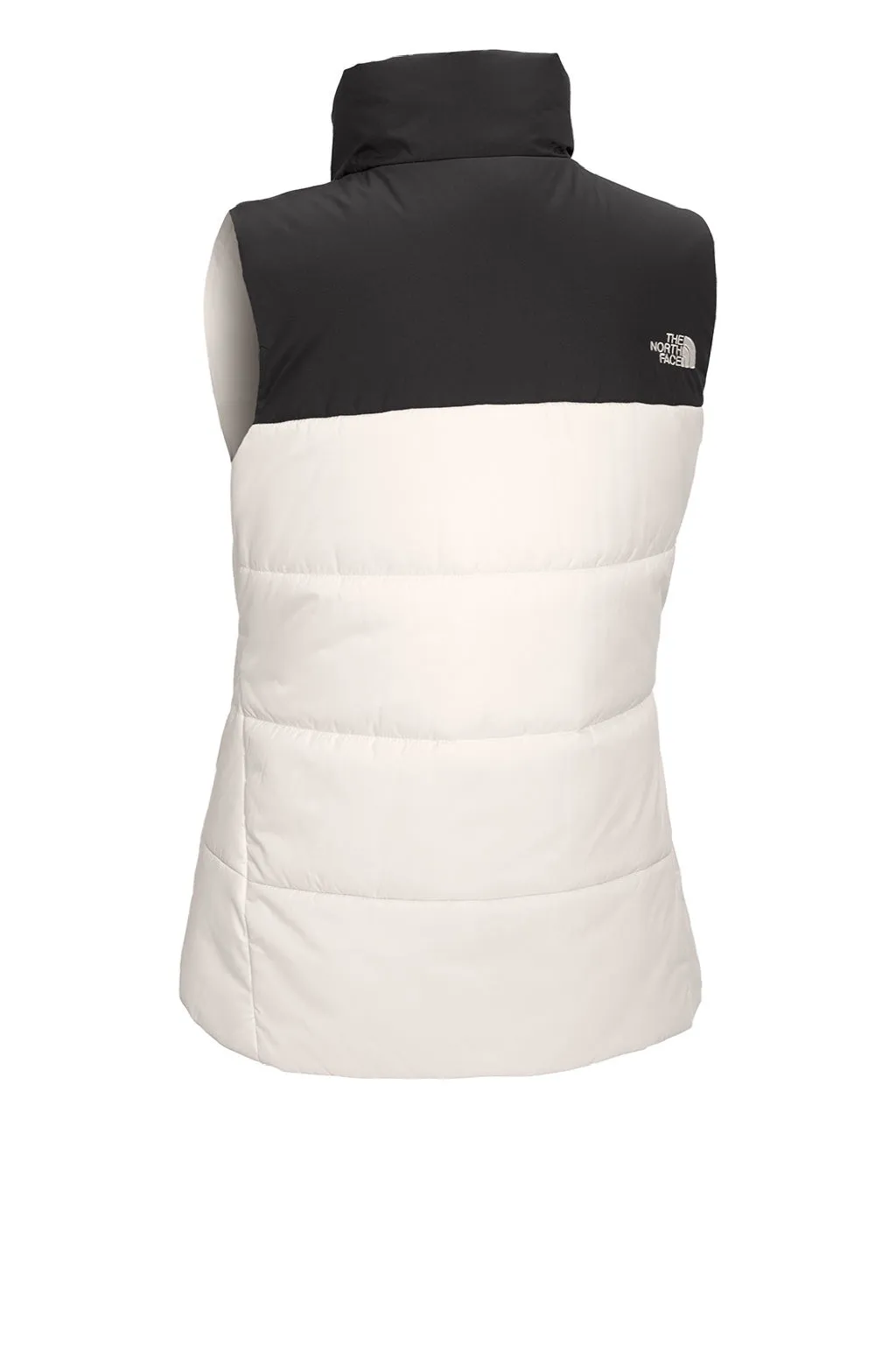 The North Face Womens Water Resistant Everyday Insulated Full Zip Vest - Vintage White Clothing The-North-Face