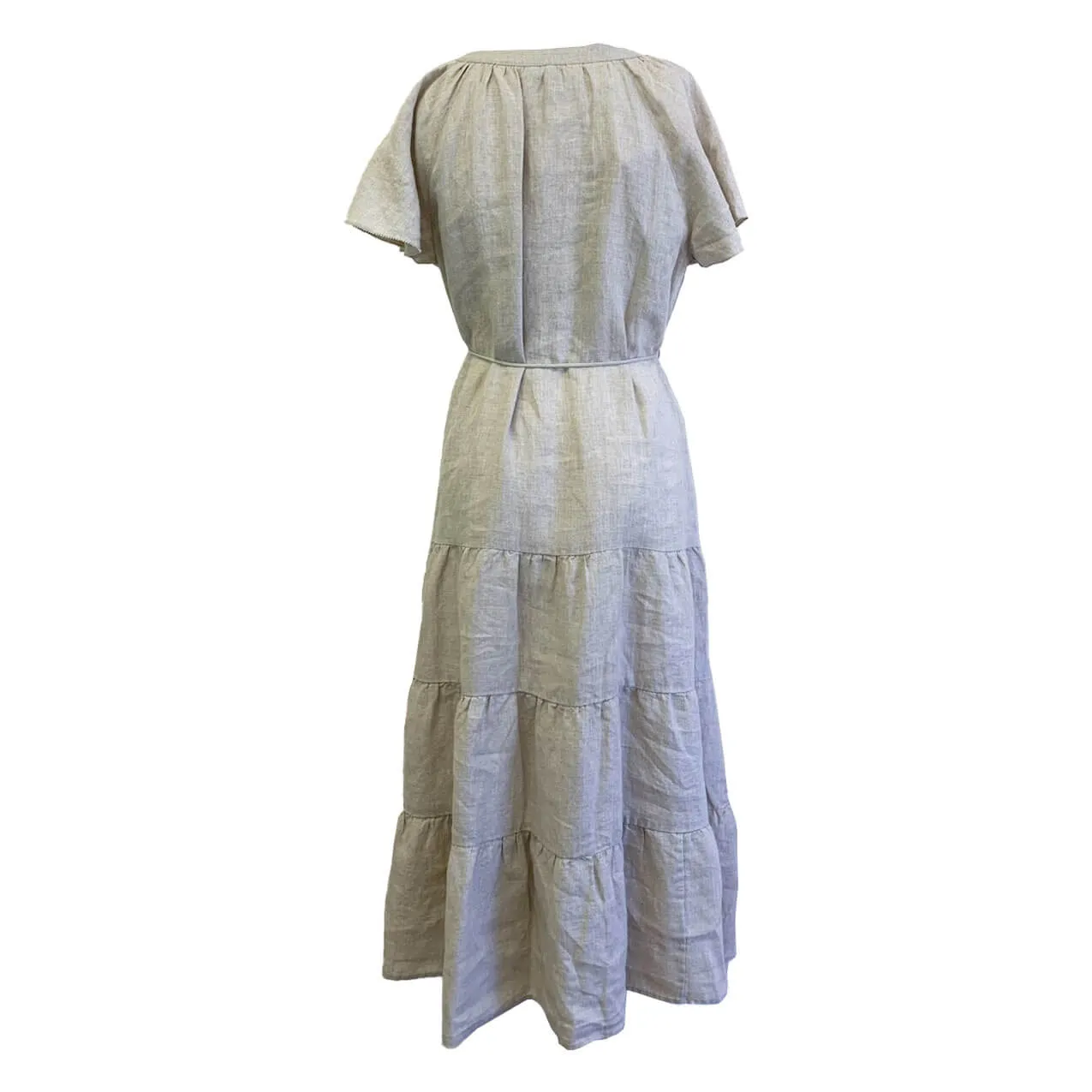 Tommy Bahama Women's Coastalina Tiered Linen Shirt Dress - Natural Linen Tommy Bahama Clothing