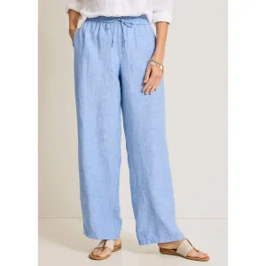 Tommy Bahama Women's Two Palms Easy Linen Pants - Buccaneer Blue Tommy Bahama Clothing