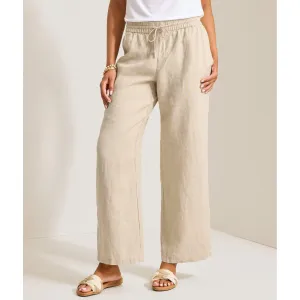 Tommy Bahama Women's Two Palms Easy Linen Pants - Natural Tommy Bahama Clothing
