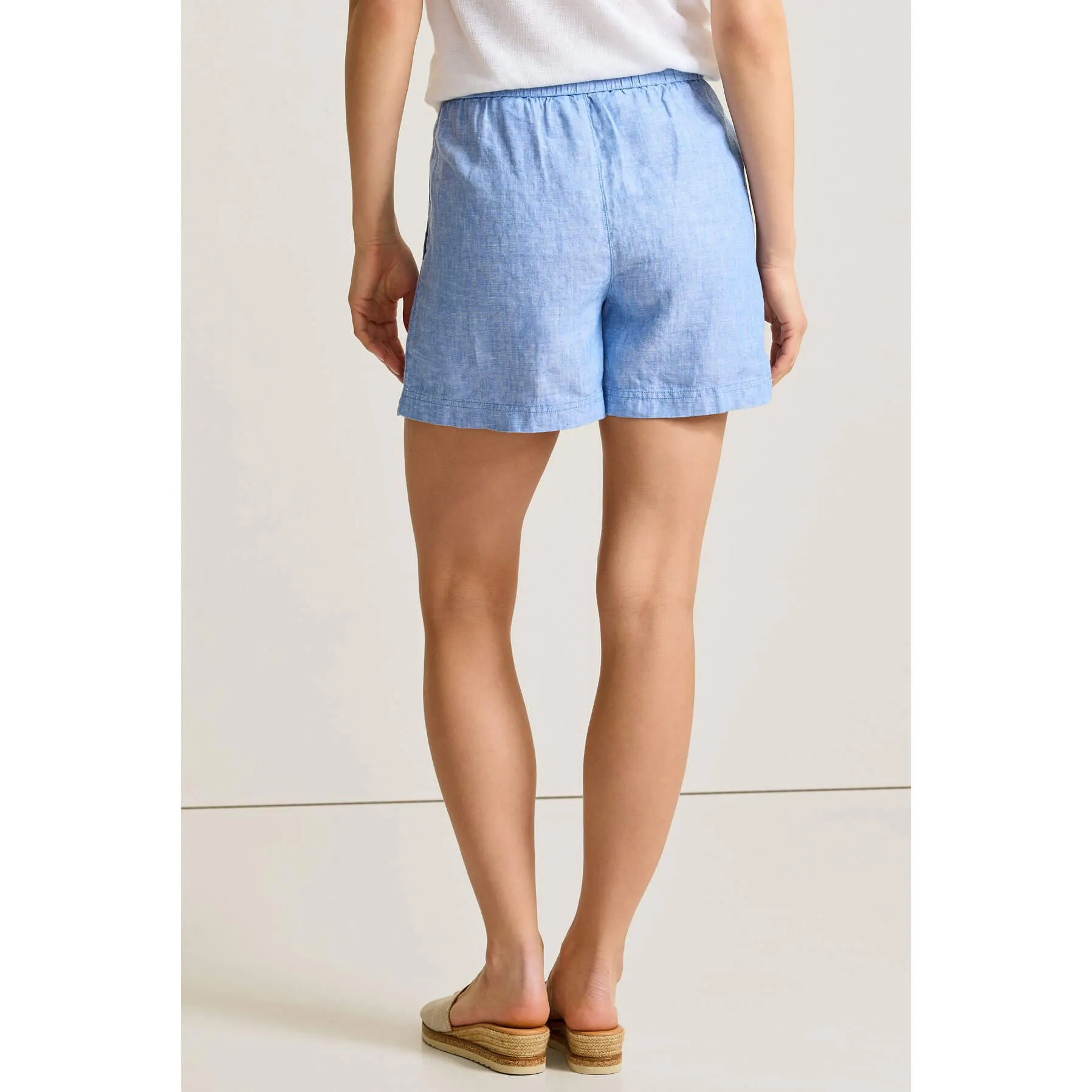 Tommy Bahama Women's Two Palms Easy Linen Shorts - Buccaneer Blue Tommy Bahama Clothing