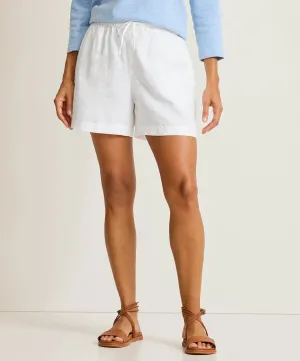 Tommy Bahama Women's Two Palms Easy Linen Shorts - White Tommy Bahama Clothing