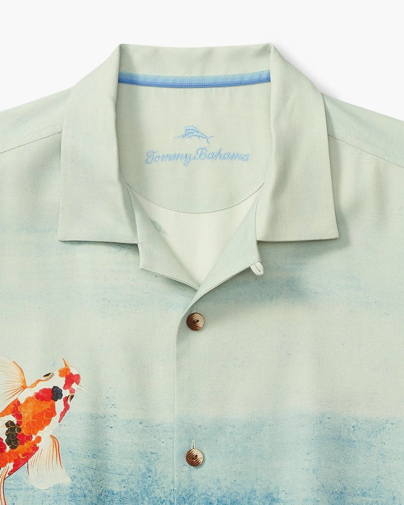Tommy Bahama Kayo Koi Artist Series Camp Shirt