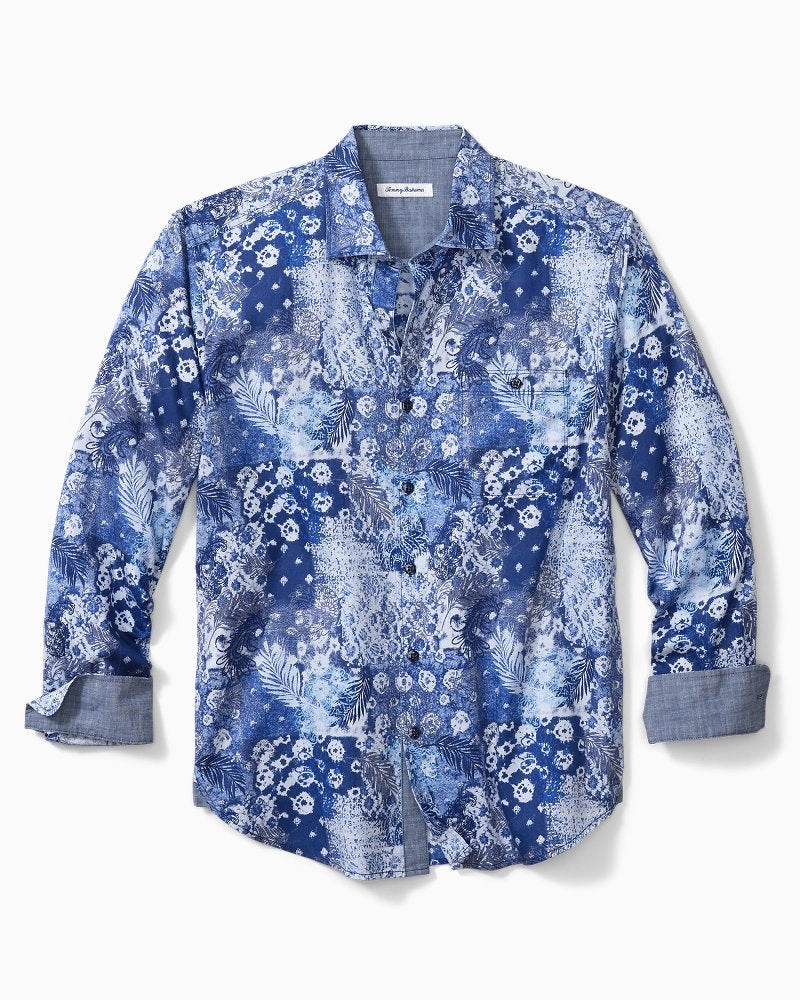 Tommy Bahama Long Sleeve Tortola Isla Morada Camp Shirt