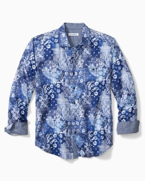 Tommy Bahama Long Sleeve Tortola Isla Morada Camp Shirt