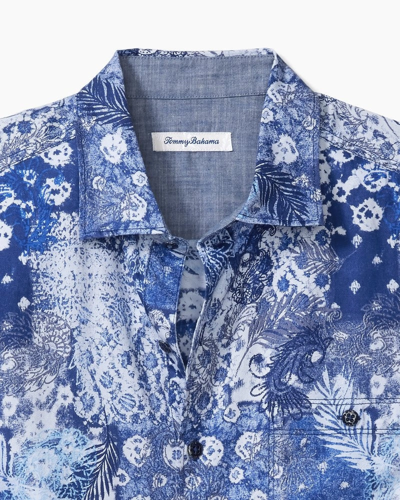 Tommy Bahama Long Sleeve Tortola Isla Morada Camp Shirt