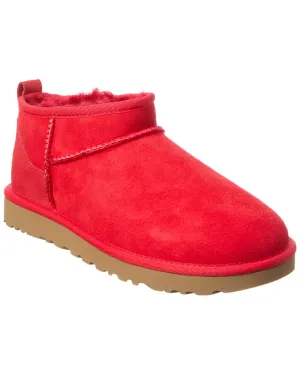 UGG Classic Ultra Mini Suede & Shearling Boot Ugg Shoes