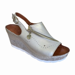 V ITALIA 856 WEDGE SANDAL - FINAL SALE! V-Italia handcrafted leather shoes from Italy