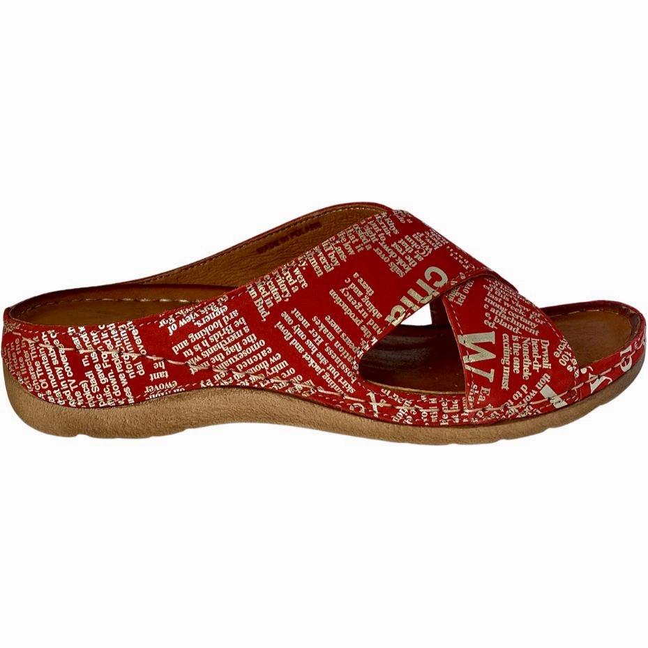 V-ITALIA GENEVIEVE 869 RED V-Italia stylish Italian shoes