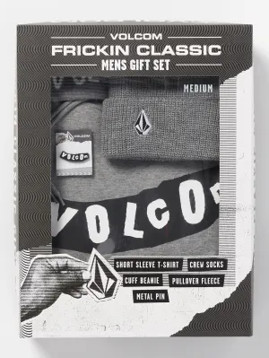Volcom 2023 Frickin Classics Gift Set Heather Grey Volcom