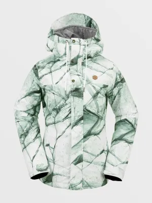 Volcom Bolt Insulated Women's Snowboarding & Ski Jacket White Ice Volcom