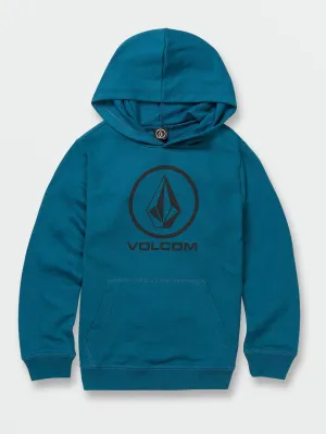 Volcom Brass Tacks 1.5 Pullover Fleece Hoodie Blue Sapphire Volcom