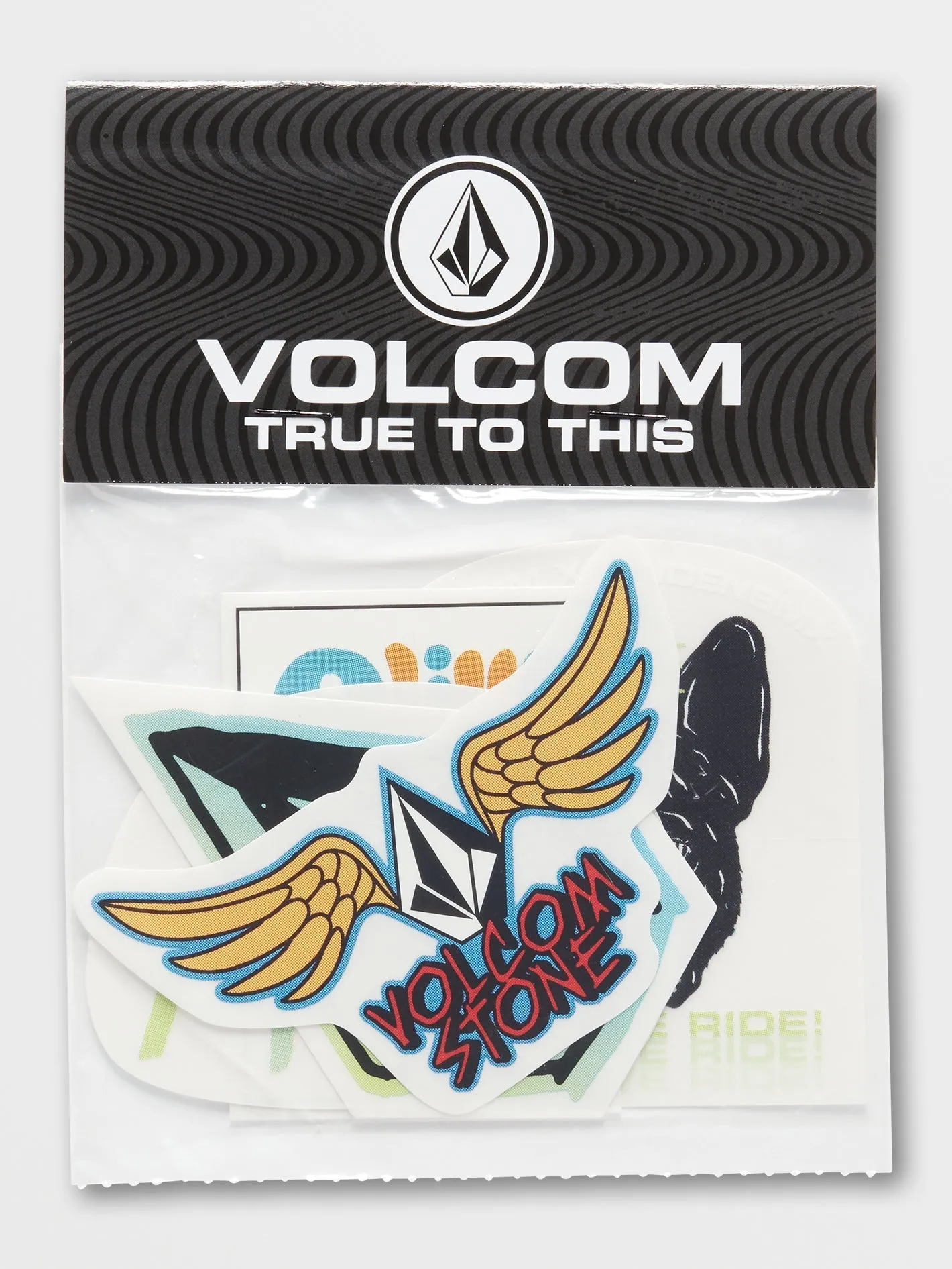 Volcom Caiden Sticker Pack Assorted Colors Volcom