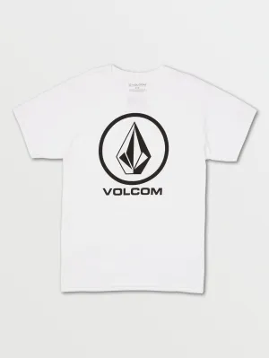 Volcom Circle Short Sleeve Tee White Volcom