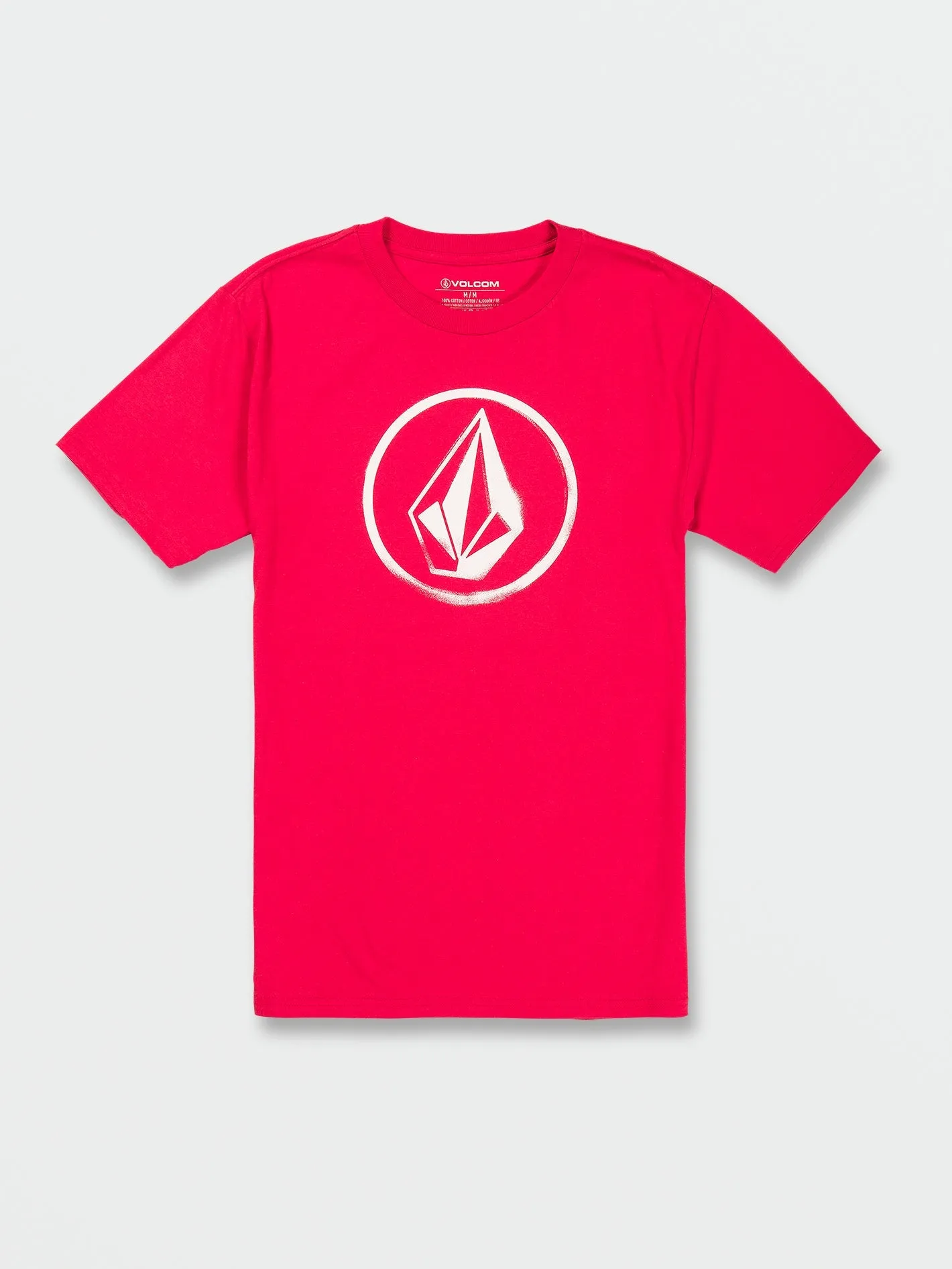 Volcom Circle Stone Short Sleeve Tee Ribbon Red Volcom