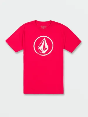 Volcom Circle Stone Short Sleeve Tee Ribbon Red Volcom