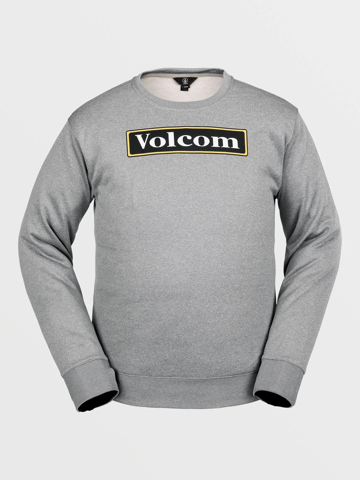 Volcom Core Hydro Crew Pullover Heather Grey Volcom