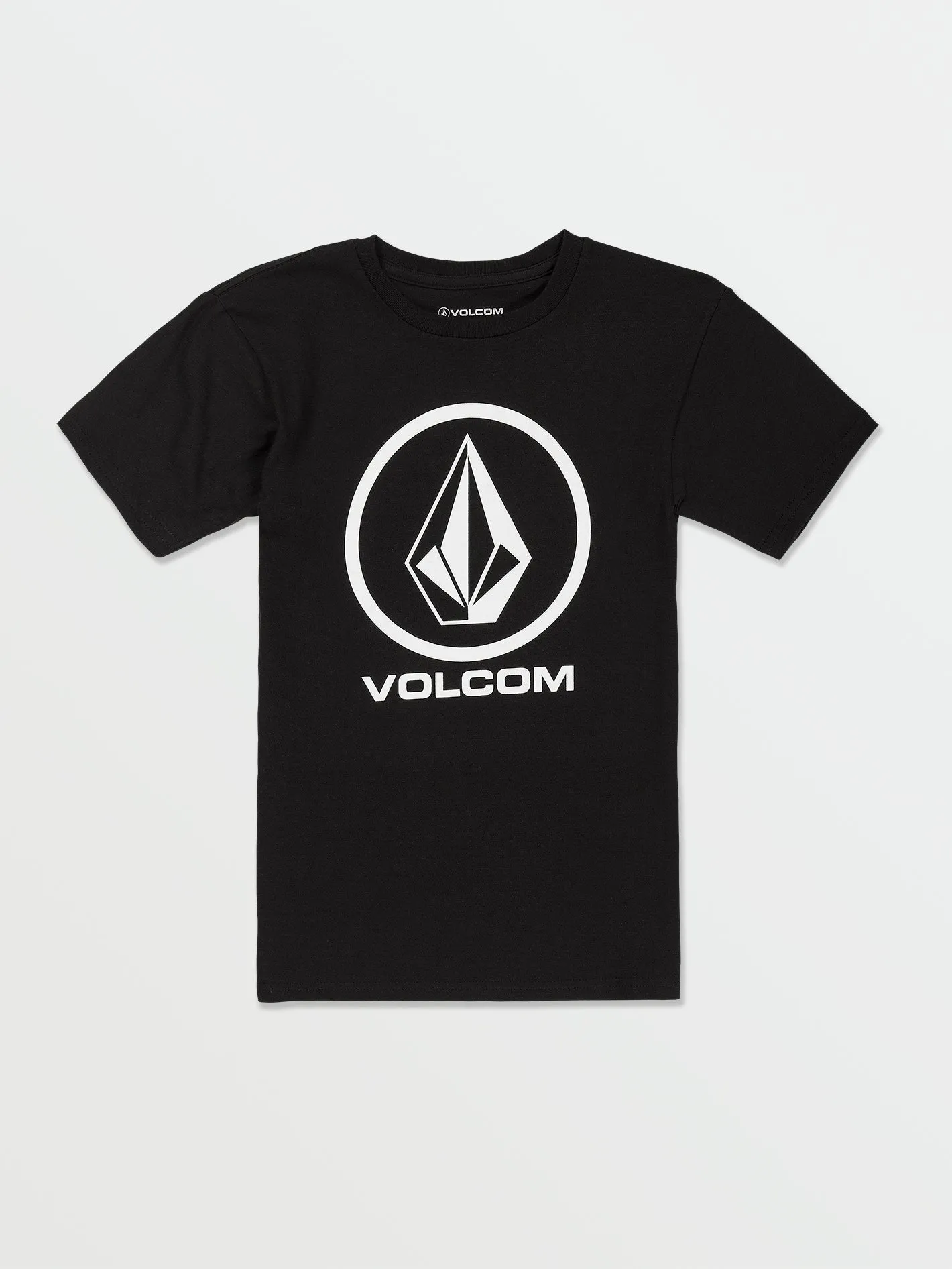 Volcom Crisp Stone Short Sleeve Tee Black Volcom