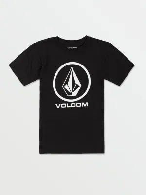 Volcom Crisp Stone Short Sleeve Tee Black Volcom