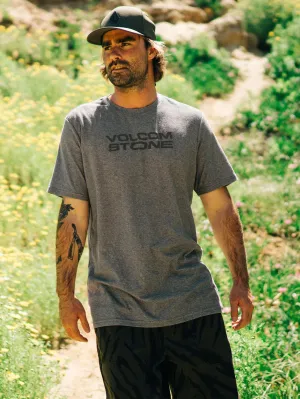 Volcom Euroslash Tech Short Sleeve Tee Charcoal Heather Volcom