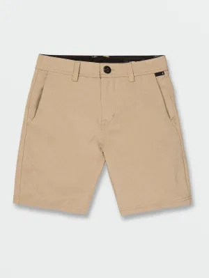 Volcom Frickin Cross Shred Static Shorts Dark Khaki Volcom
