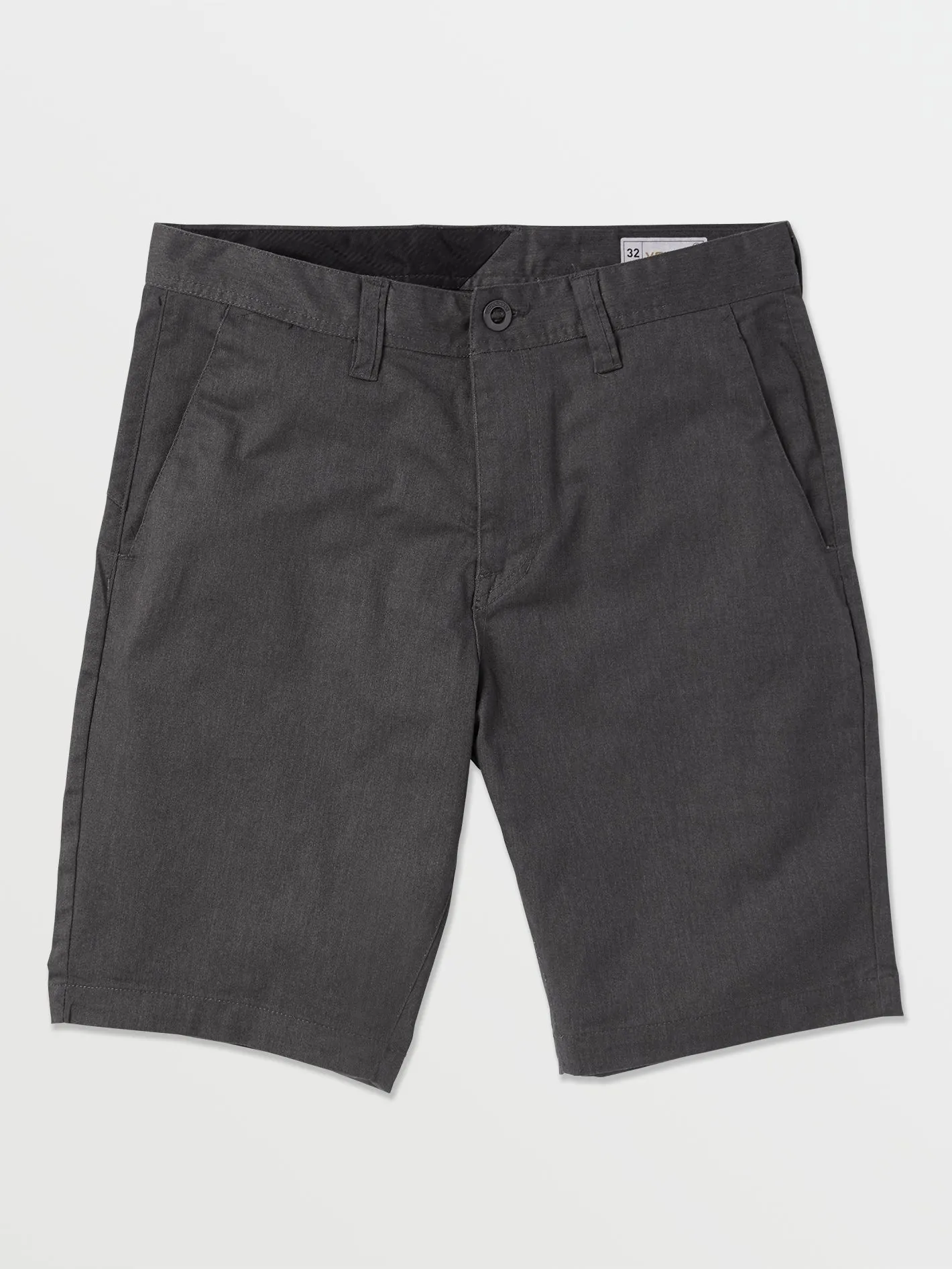 Volcom Frickin Modern Stretch Chino Shorts Charcoal Heather Volcom