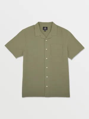 Volcom Hobarstone Men's Short Sleeve Shirt Army Green Combo Volcom