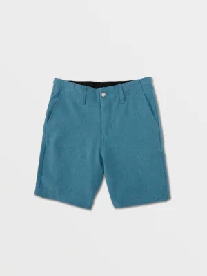 Volcom Kerosene Hybrid Boys Shorts (Age 2-7) Sun Faded Indigo Volcom