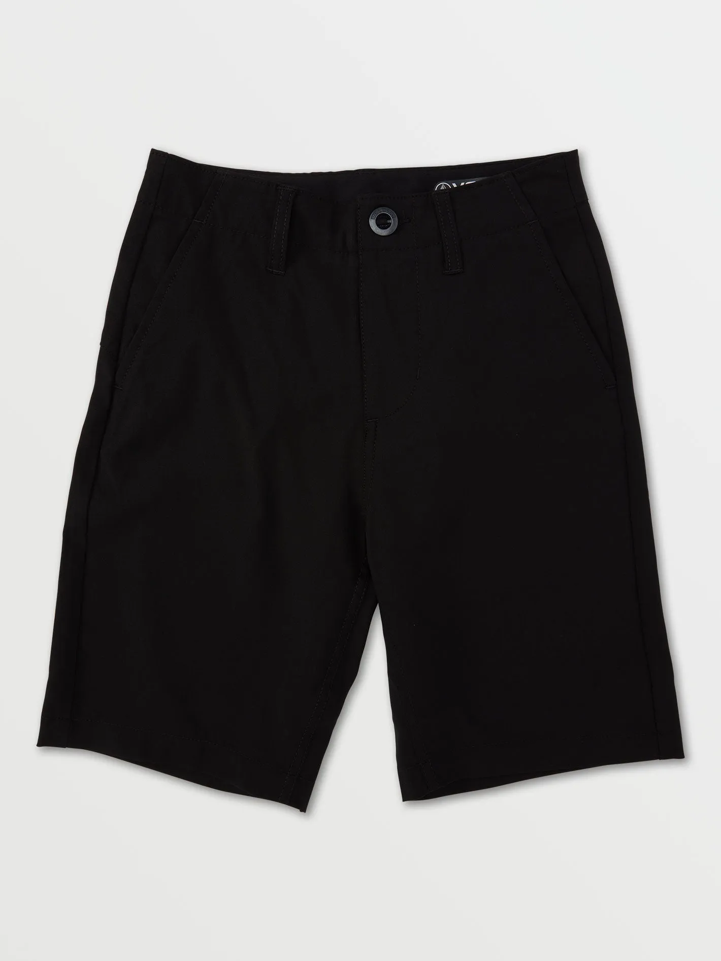 Volcom Kerosene Hybrid Boys Shorts (Age 8-14) Black Volcom