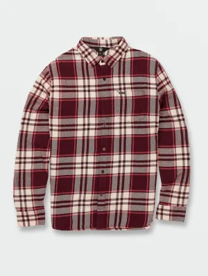 Volcom Leland Long Sleeve Flannel Port Volcom