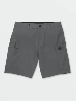 Volcom Malahine Hybrid Men's Shorts Asphalt Black Volcom
