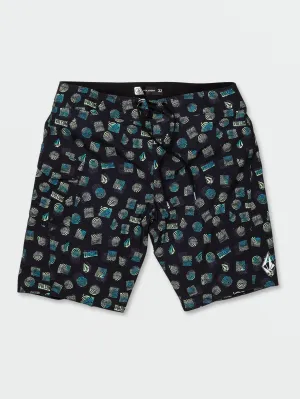 Volcom Manic Men's Boardshorts Black Volcom