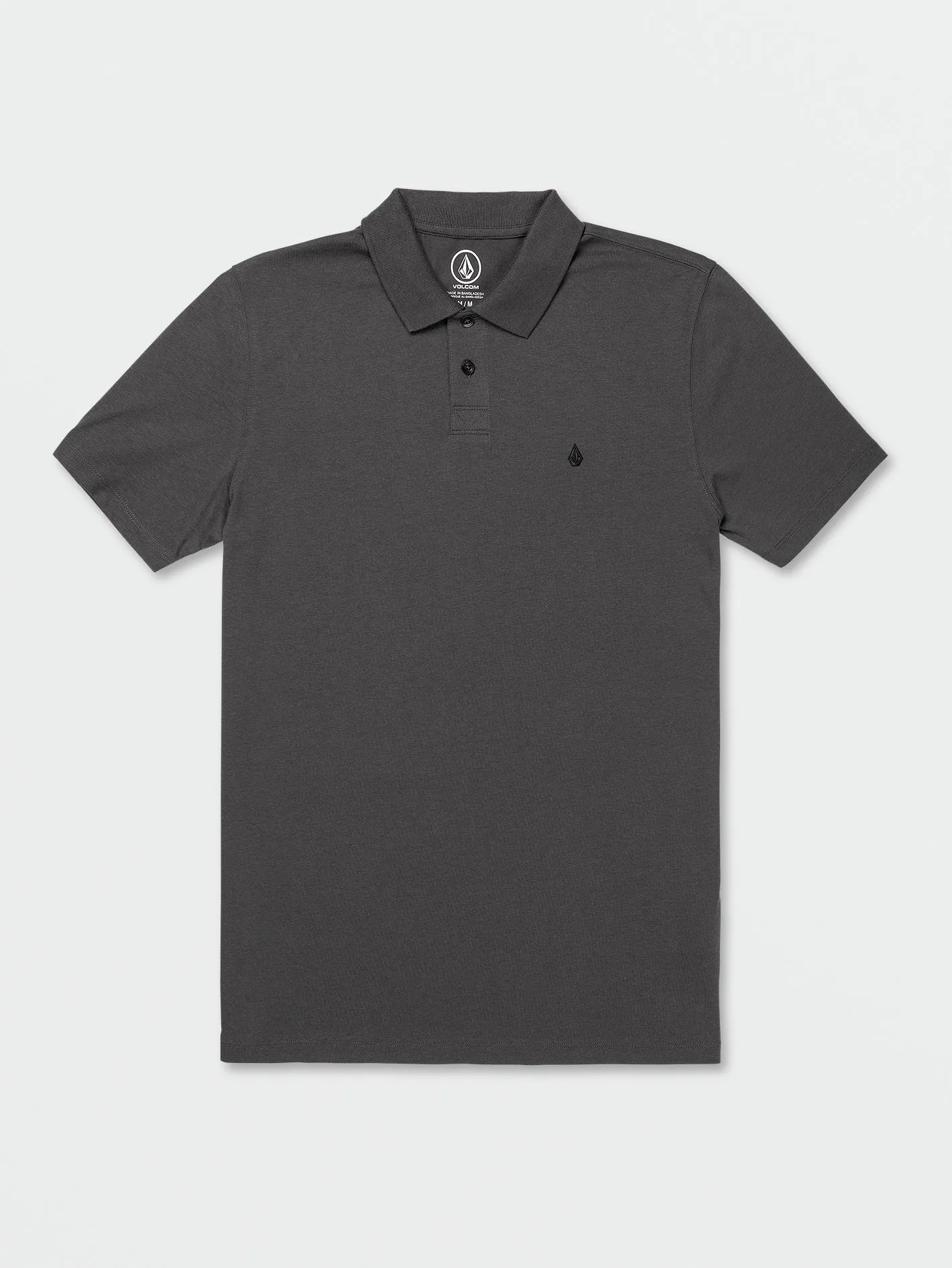 Volcom Middler Tech Polo Asphalt Black Volcom