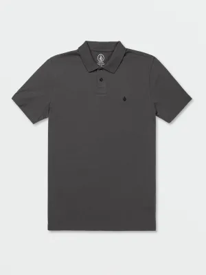 Volcom Middler Tech Polo Asphalt Black Volcom