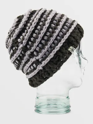 Volcom Mike Ravelson Crochet Knit Men's Beanie Brown Volcom