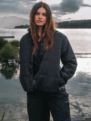 Volcom Not Enuff Puff Women's Jacket Black Volcom