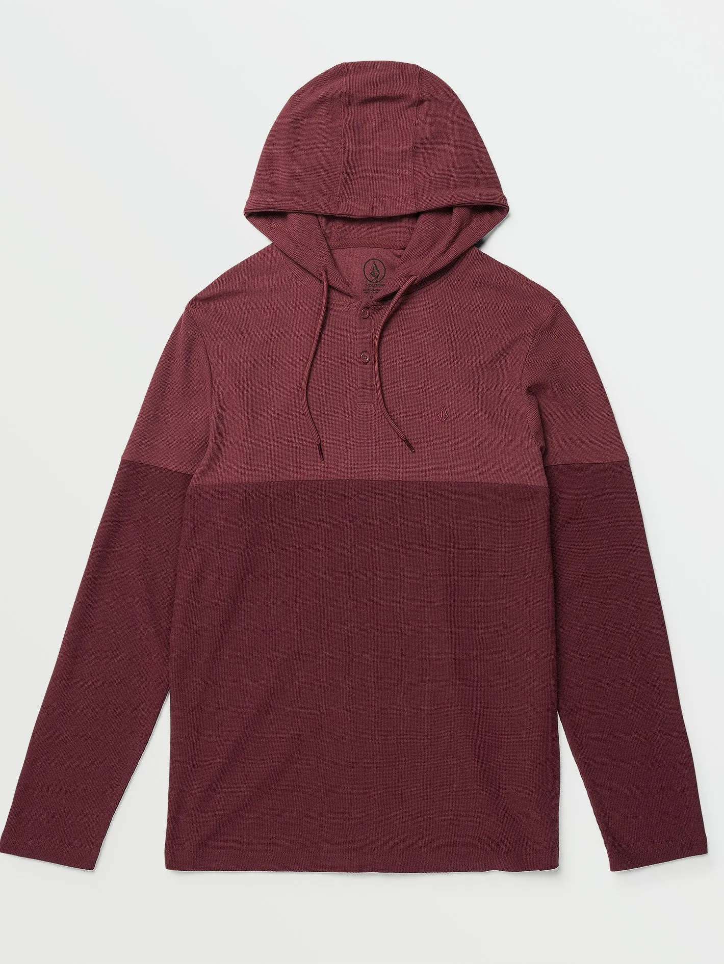 Volcom Nunez Colorblocked Thermal Shirt Port Volcom
