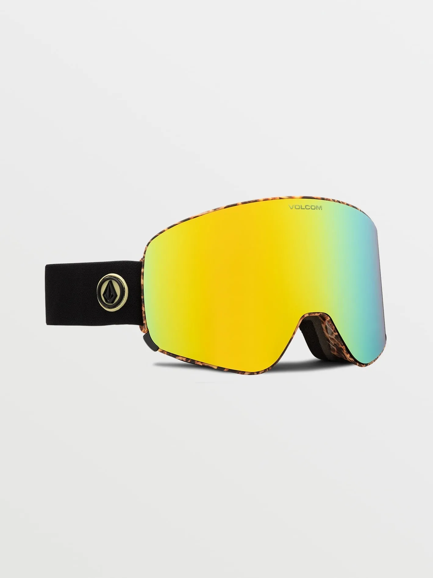 Volcom Odyssey Goggle with Bonus Lens Giraffe/gold Chrome Volcom
