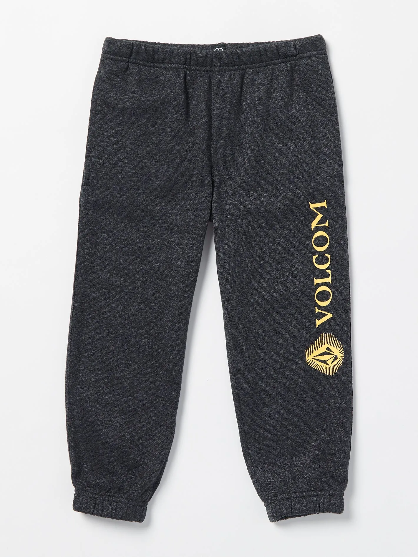 Volcom Offshore Stone Elastic Waist Fleece Pants Heather Black Volcom