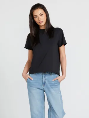 Volcom One Of Each Boyfriend Tee Black Volcom